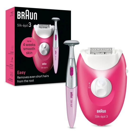 Braun Silk-épil 3 3-202 Kablosuz Epilatör - Resim 7