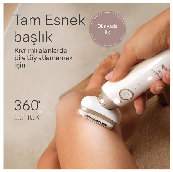 Braun Silk-épil 9 Flex 9-041 3D Epilatör - Resim 4