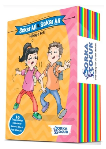Orka  3. ve 4. Sınıf Şeker Ali Sakar Ali Hikaye Seti 10 Kitap ürün görseli 1