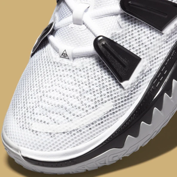 PTTAVM: Nike Kyrie 7 White Black Gold Erkek Spor Ayakkabı