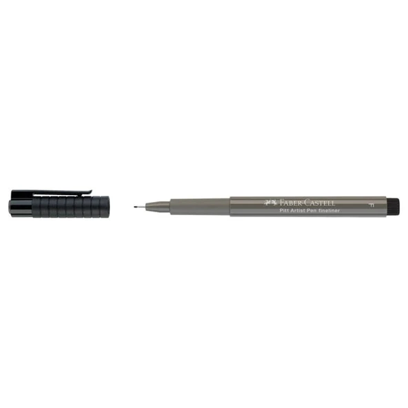 Faber Castell Pitt Artist Pen Fineliner 0.5 F Uç 273 Warm Grey IV 167273 ürün görseli 1