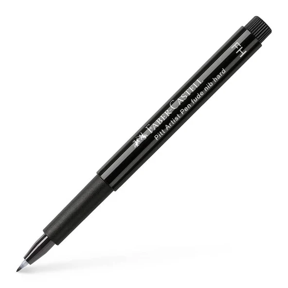 Faber Castell Pitt Artist Pen Fude Nib Hard 199 Black 167895 ürün görseli 1