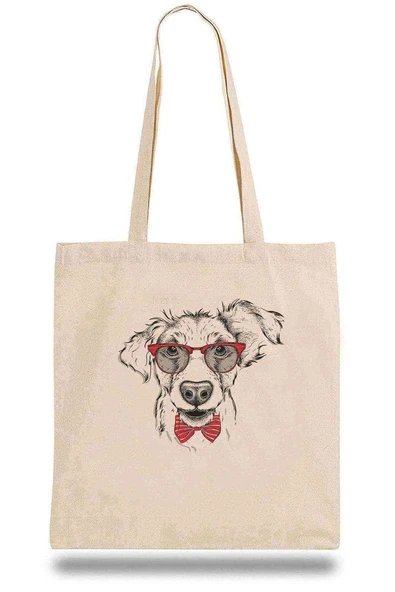 Bez Çanta Papyonlu Köpek ürün görseli 1