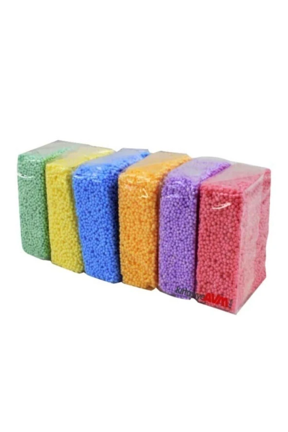 Ino Kurumayan Köpüklü Oyun Hamuru 10 gr x 6 Renk ürün görseli 1