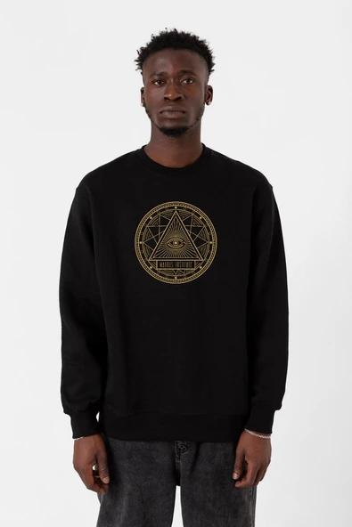 3 Body Problem Magnus Institute Siyah Erkek 2ip Sweatshirt ürün görseli 1