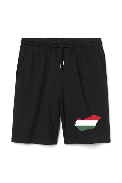 Euro 24 Hungary Erkek Siyah Şort ürün görseli 1