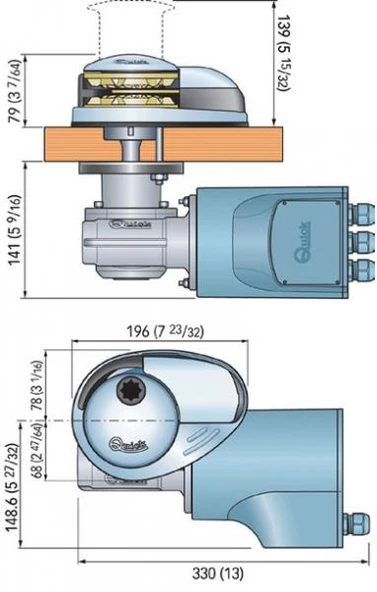 Quick Prince Irgat 6mm 700w 12v - Resim 2