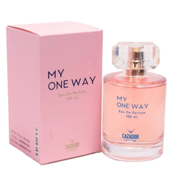 Cazador CAZ 9909 My One Way 100 Cl EDT Kadın Parfüm Pudra ürün görseli 1