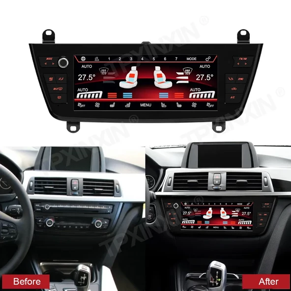 BMW 3 serisi F30 F31 F34 F35 2013-2019 AC Dokunmatik LCD Ekran Klima Paneli ürün görseli 1