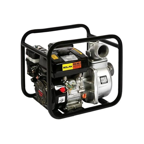 Solax P30-3 İpli 3'' Parmak Su Motoru Benzinli Motopomp ürün görseli 1