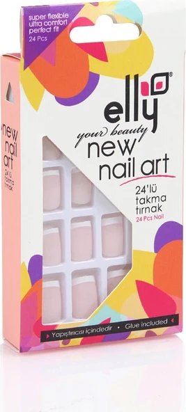 Elly French Takma Tırnak -71 ürün görseli 1