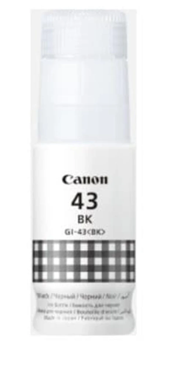 Canon GI-43BK Black Siyah Şişe Mürekkep G540-G640 ürün görseli 1
