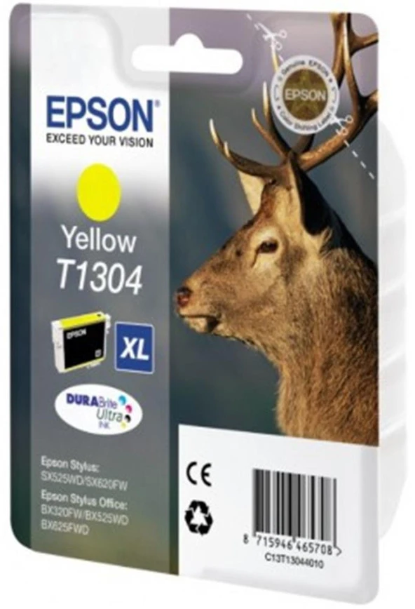 Epson  BX525-625 Yellow Sarı Mürekkep Kartuş T13044022 ürün görseli 1