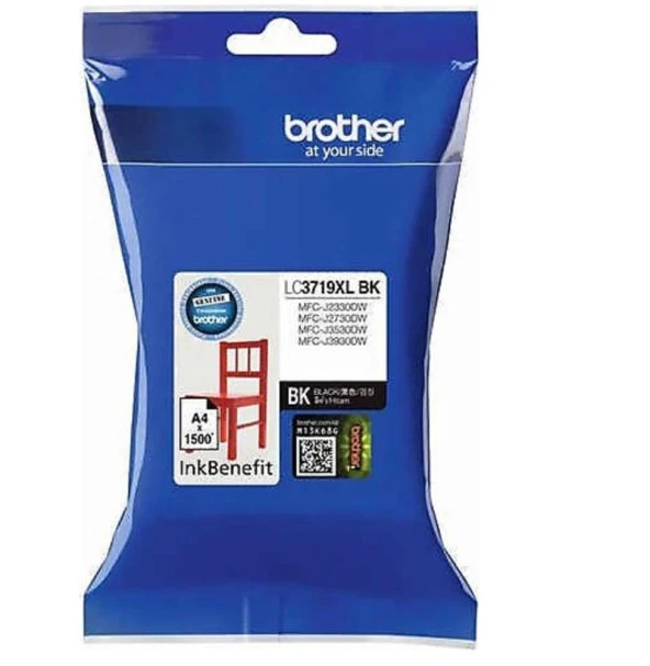 Brother LC3719XLBK Black Siyah 3.000 Sayfa Kartuş MFC-J3930DW ürün görseli 1