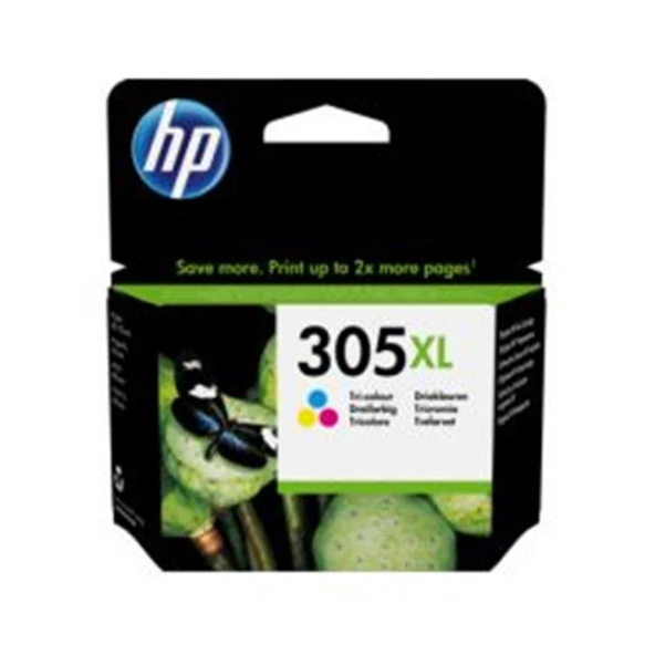 HP 305XL Color Renkli Kartuş 3YM63AE ürün görseli 1