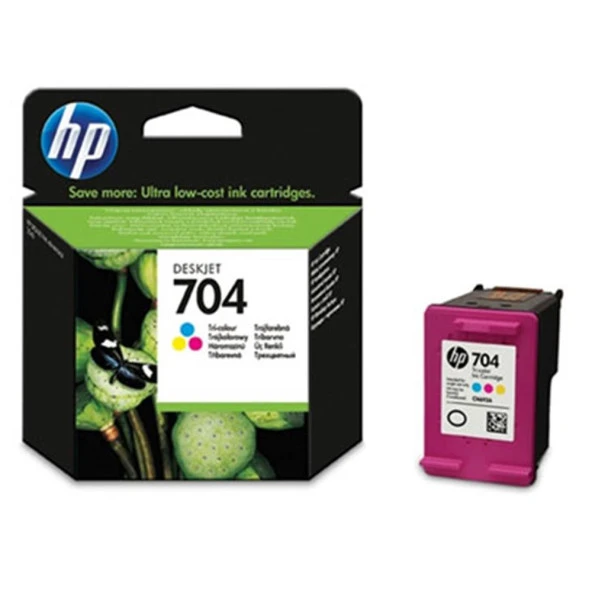 HP 704 Color Renkli Kartuş CN693AE ürün görseli 1