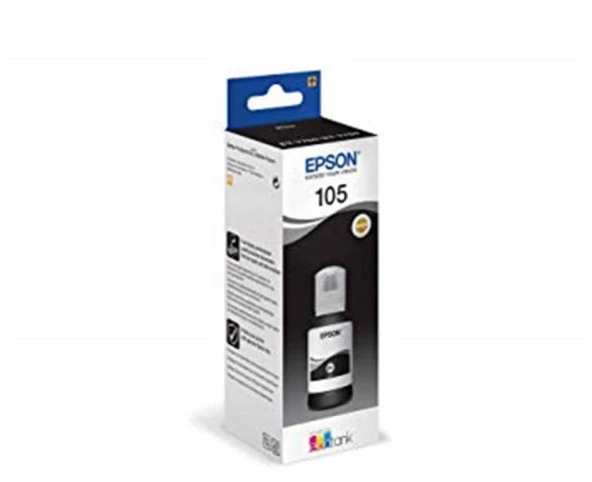 Epson 105 Black Siyah Şişe Mürekkep T00Q140 L7160-7180 ürün görseli 1