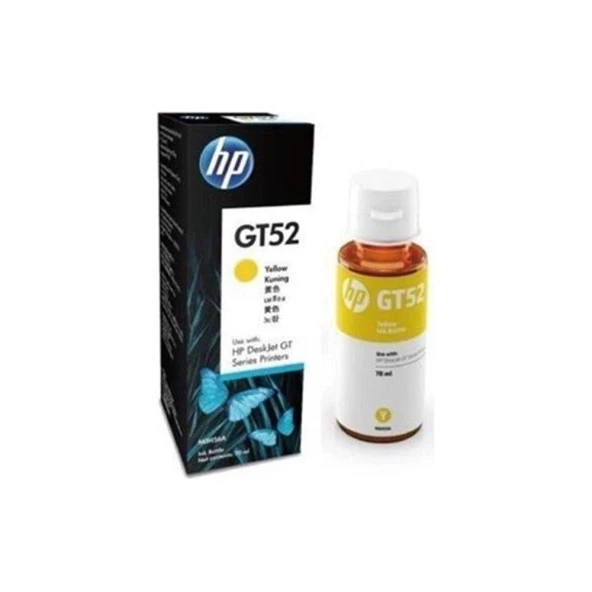 HP GT52 Yellow Sarı Mürekkep M0H56AE ürün görseli 1