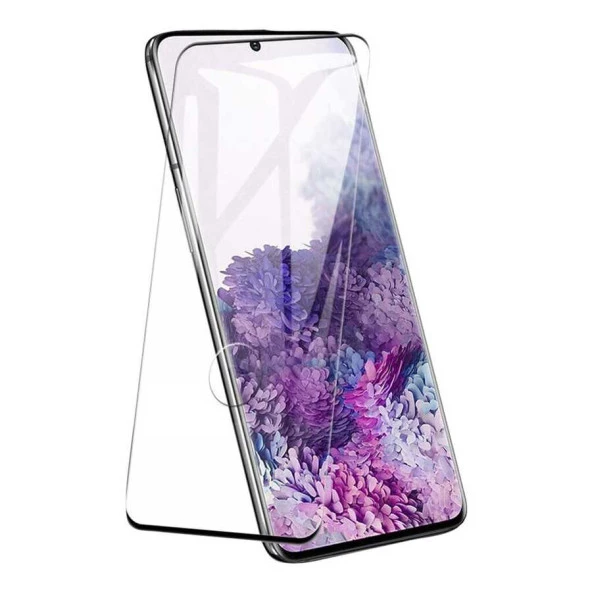 Galaxy S10 Plus  Kavisli Full Yapışkanlı Cam Ekran Koruyucu ürün görseli 1