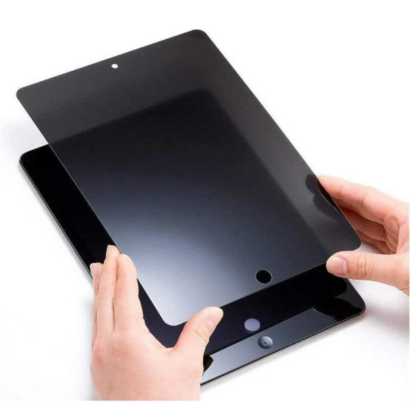 Apple iPad Mini 1  Tablet Privacy Temperli Cam Ekran Koruyucu - Resim 3
