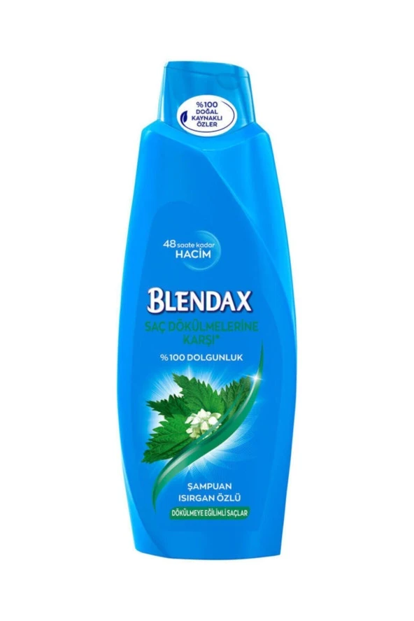 BLENDAX ŞAMPUAN 550ML-ISIRGAN ÖZLÜ DÖKÜLMEYE EĞİLİML İSAÇ ürün görseli 1