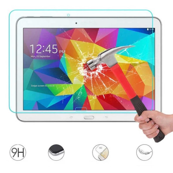 Galaxy T800 Tab S  Tablet Temperli Cam Ekran Koruyucu - Resim 3