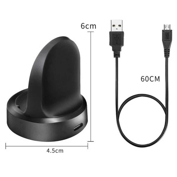 Gear S3  Usb Şarj Kablosu - Resim 4
