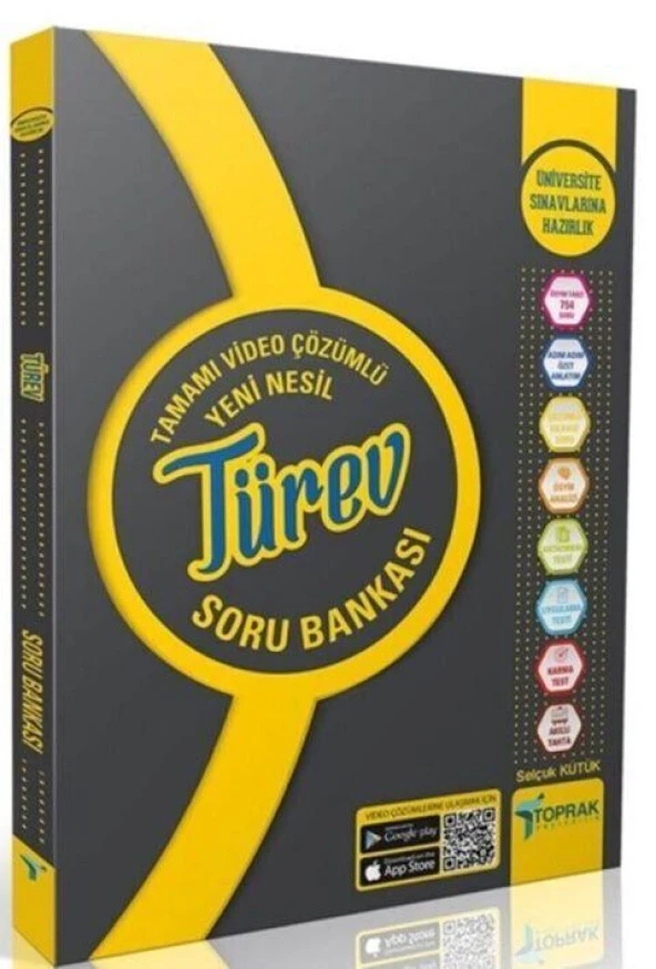 Türev Soru Bankası Toprak Yayıncılık ürün görseli 1
