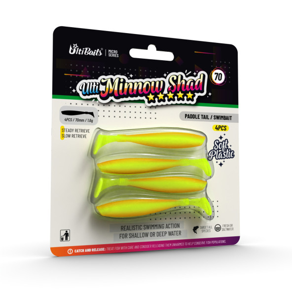 Ulti Baits Minnow Shad 70 ürün görseli 1