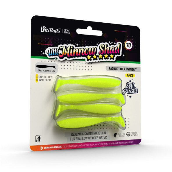 Ulti Baits Minnow Shad 70 ürün görseli 1