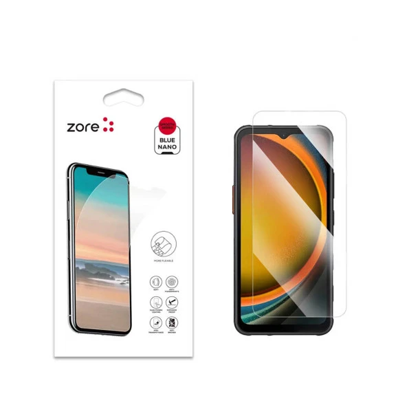 Vendas Samsung Galaxy Xcover7 Zore Blue Nano Ekran Koruyucu ürün görseli 1