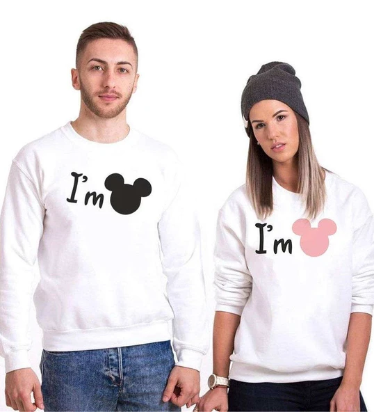 Tshirthane Oh You're So Sevgili Kombinleri Sweatshirt Kombini ürün görseli 1