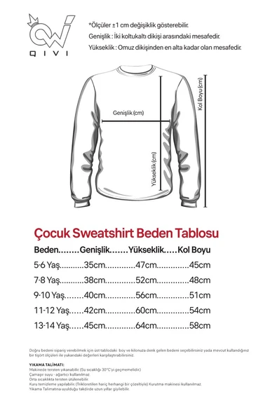 3 Body Problem Logo Beyaz Çocuk 2ip Sweatshirt - Resim 4