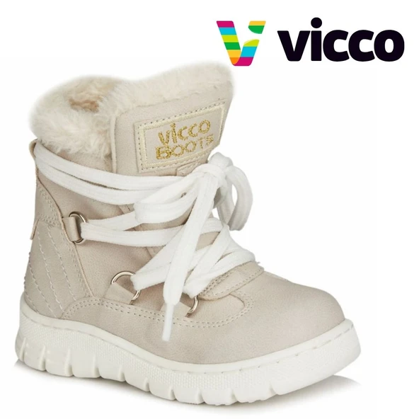 Vicco Kappa Kürklü Ortopedik Çocuk Bot - Resim 5