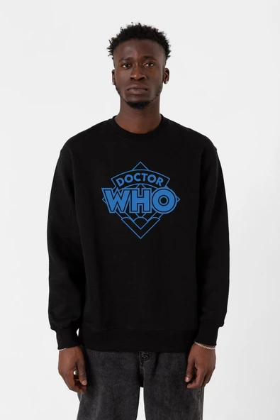 Doctor Who New Siyah Erkek 2ip Sweatshirt ürün görseli 1