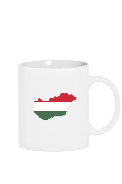 Euro 24 Hungary Beyaz Kupa Bardak ürün görseli 1