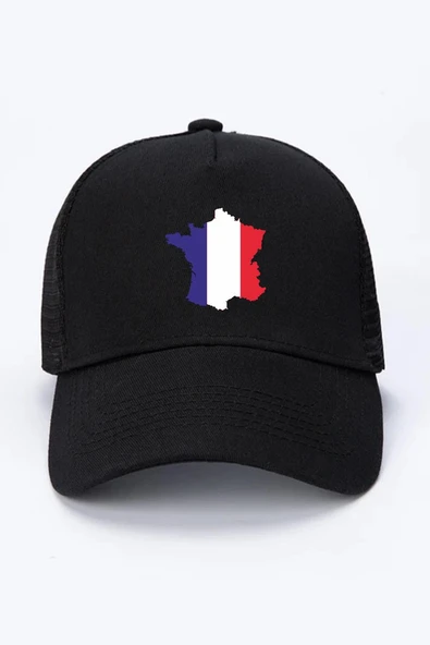 Euro 24 France Siyah Fileli Şapka ürün görseli 1
