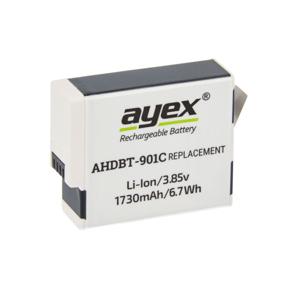Ayex AHDBT-901C Batarya, GoPro Hero 9, 10, 11, 12 İle Uyumlu ürün görseli 1