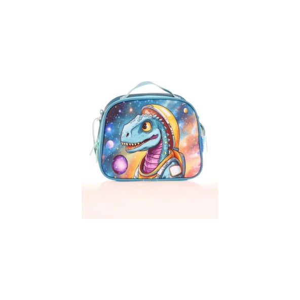 Kaukko Kids Beslenme Çantası Layer Dinosaur Isı Yalıtımlı Dinazor Termos Beslenme Çantası ürün görseli 1