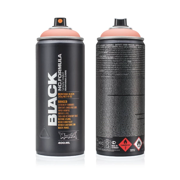 Montana Black Sprey Boya 400ml Mr. Crab BLK3220 ürün görseli 1