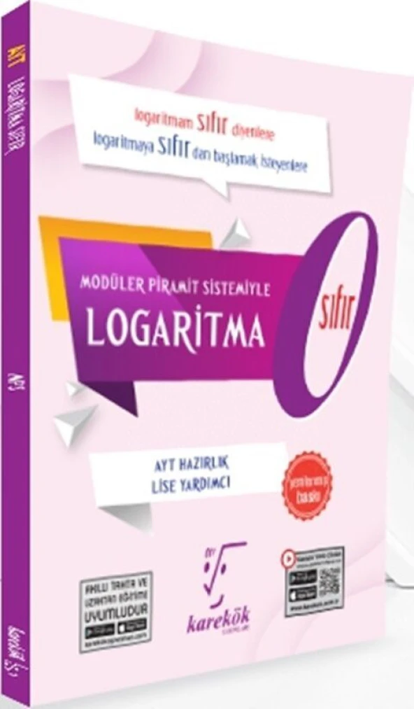 Karekök Yayınları Logaritma Sıfır ürün görseli 1