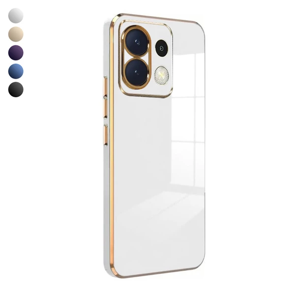 Xiaomi Redmi Note 13 Pro 4G Kılıf Volet Luxury Seri Kamera Korumalı Silikon Kapak ürün görseli 1