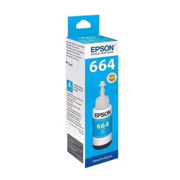 EPSON T66424A Mavi 70ml Tanklı Sistem Mürekkebi ürün görseli 1