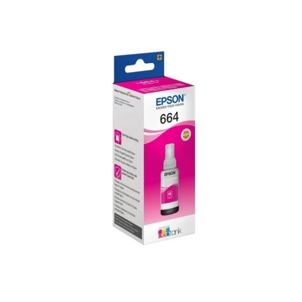 EPSON T66434A Kırmızı 70ml Tanklı Sistem Mürekkebi ürün görseli 1