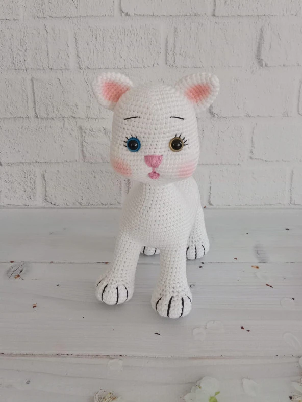 Van Kedicik Amigurumi Organik Oyuncak ürün görseli 1