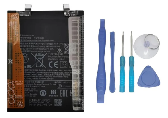 Xiaomi POCO F5 - BP 4K - Batarya Pil Sıfır Orijinal + TAMİR SETİ ürün görseli 1