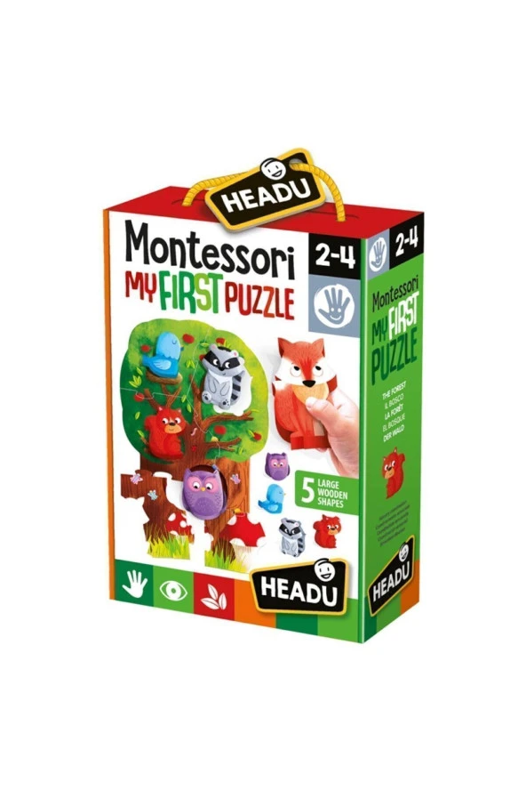 Headu Montessorı Fırst Puzzle The Forest (2-4 YAŞ) ürün görseli 1