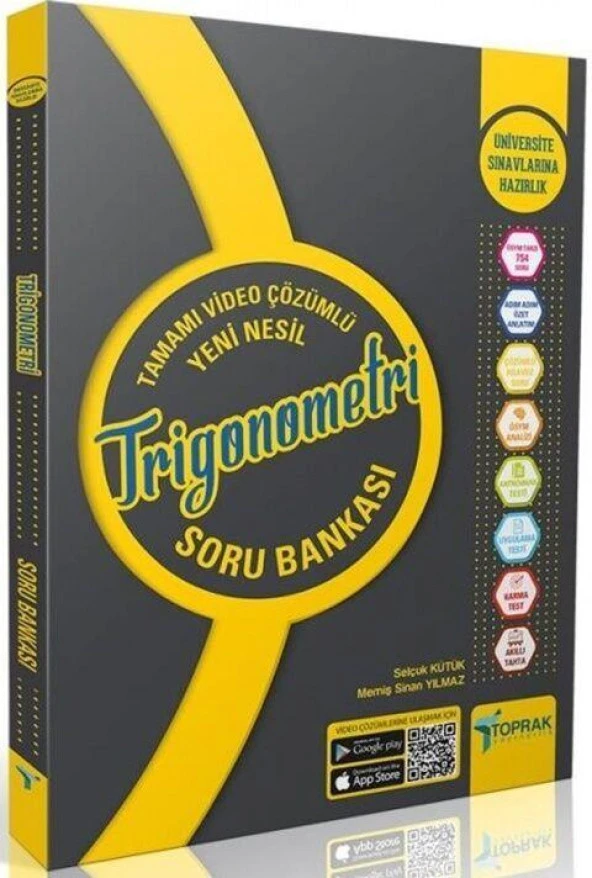 Trigonometri Yeni Nesil Soru Bankası Toprak Yayıncılık ürün görseli 1