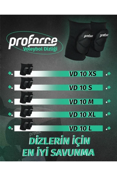 Proforce VD10 VOLEYOL DİZLİĞİ VD10L - Resim 3