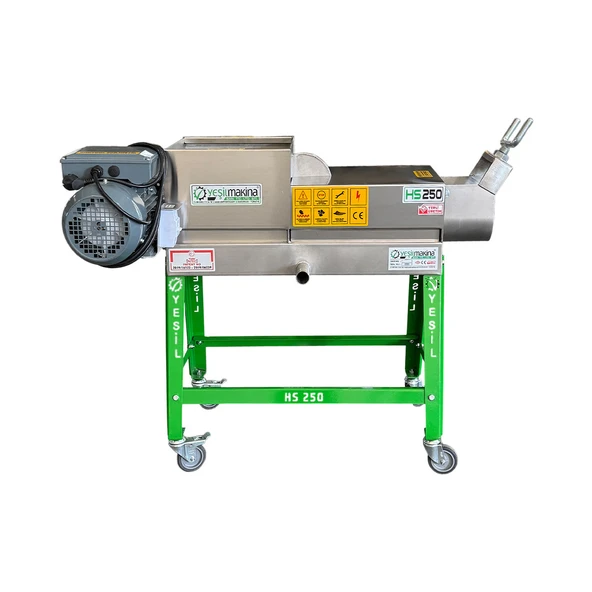Helezonlu Şıra Makinesi (Üzüm, Nar ve Diğer Meyve Sıkma Makinesi) HS 250 Kg/saat ürün görseli 1